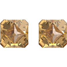 Swarovski Ortyx Stud Earrings - Gold/Yellow