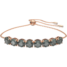 Swarovski Armbånd Swarovski Exalta Bracelet - Rose Gold/Black