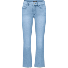 DL1961 High Rise Instasculpt Crop Jeans - Baby Blue Raw