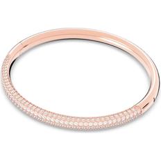 Swarovski Stone Bangle - Rose Gold/Transparent