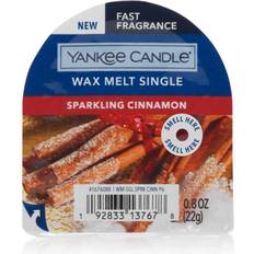 Rot Wax Melt Yankee Candle Sparkling Cinnamon Duftkerzen