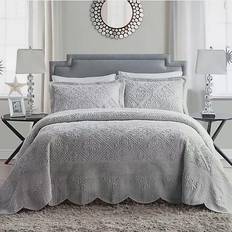 VCNY Home Westland Bedspread Gray (279.4x203.2)