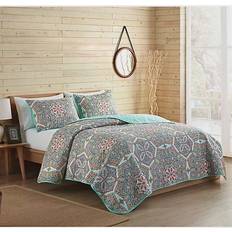 Queen Quilts VCNY Home Yara Quilts Multicolor (218.44x218.44)