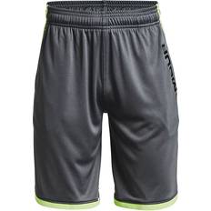 Under Armour Boy's UA Stunt 3.0 Printed Shorts - Pitch Gray/Black (1361804-015)