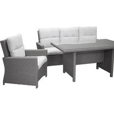 Armstützen Lounge-Sets Venture Design Brentwood Lounge-Set, 1 Bord inkl. 2 Stolar & 1 Soffor