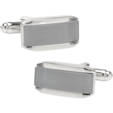 Cufflinks Inc Cats Eye Cufflinks - Silver/Grey