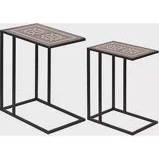 Brown Nesting Tables A&B Home Raj Nesting Table 2