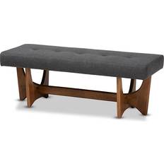 Baxton Studio Theo Settee Bench 48.8x40.8"