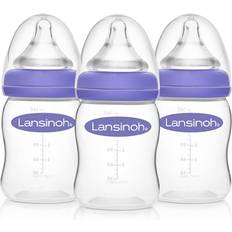 Lansinoh Breastfeeding Bottles with NaturalWave Nipple 148ml 3-pack