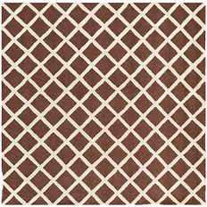 Safavieh Cambridge Collection Beige, Brown 96x96"