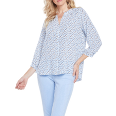 NYDJ Pintuck Blouse - Piper Dots