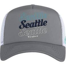 Adidas Seattle Kraken Foam Trucker Snapback Cap - Grey/White