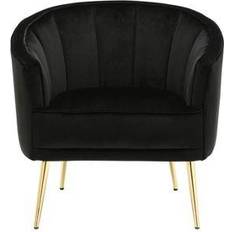 Black Armchairs Lumisource Tania Armchair 29"