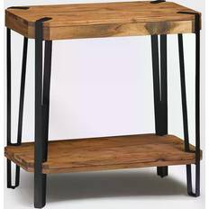 Alaterre Furniture Ryegate Live Edge Small Table 17x28"