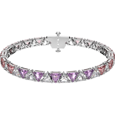 Swarovski Ortyx Triangle Cut Bracelet - Silver/Multicolour