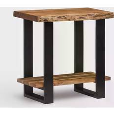 Alaterre Furniture Alpine Live Edge Small Table 17x27"