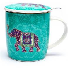 Edelstahl Kupfer Sacred Essence Elephant Becher