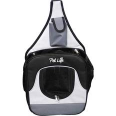 Pet Life Airline Approved Folding Zippered Sporty Mesh Pet Carrier