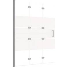 Bi-Fold/ Hinged Doors Shower Walls vidaXL ESG (150738) 39.37x55.118"