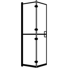 Bi-Fold/ Hinged Doors Shower Walls vidaXL ESG (150818) 800x1400mm