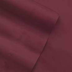 Textiles Home Collection Premium Ultra Soft Bed Sheet Red (259.08x228.6)