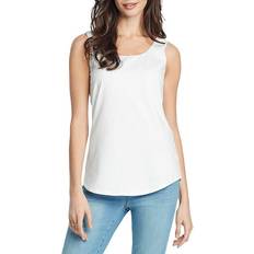 Nic And Zoe Shirt Tail Perfect Tank Top - Paper White