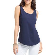 Nic And Zoe Shirt Tail Perfect Tank Top - Dark Indigo