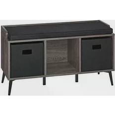 Woodbury Storage Bench 34.9x19"