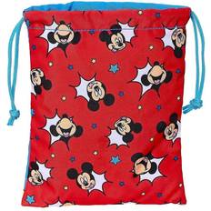 Rot Brotdosen Safta "Lunchlåda Mickey Mouse Clubhouse Happy Smiles red Blå (20 x 25 x 2 cm) Brotdose