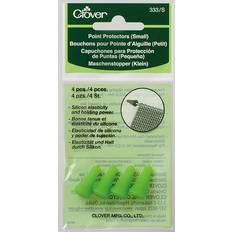 Knitting Needle Stoppers Clover Point Protectors For Sizes 3 and 7 4-Pack
