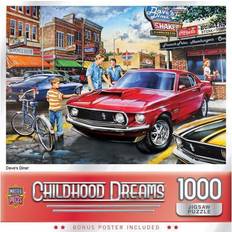 Masterpieces Childhood Dreams Daves Diner 1000 Pieces