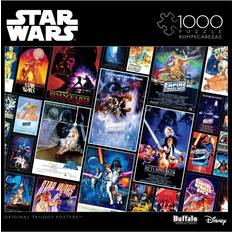 Jigsaw Puzzles Star Wars Collage Original Trilogy Posters: 1000 Pcs