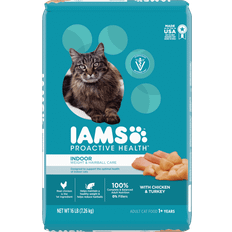 IAMS Proactive Health Adult Indoor Weight & Hairball Care with Chicken & Turkey 7.3