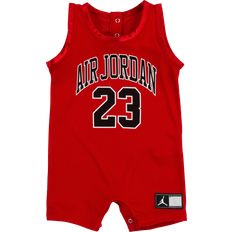 6-9M Children's Clothing Nike Infant Jordan Jersey Romper - Gym Red (656169-R78)