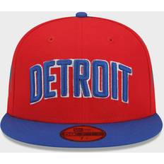 Detroit Pistons 50th Anniversary Carbon Cabernet Fitted Hat by NBA