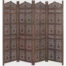 Ridge Road Decor Traditional Room Divider 80x72"