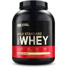 BCAA Proteinpulver Optimum Nutrition Gold Standard 100% Whey Vanilla Ice Cream 2273g