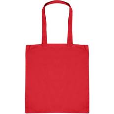 Absolute Apparel Cotton Shopper Bag (One Size) (Red)