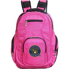 Pink Milwaukee Brewers Backpack Laptop