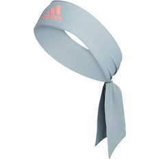 Adidas Alphaskin Tie Headband Women - Magic Grey/Red