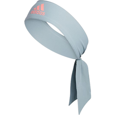 adidas Alphaskin Tie Headband Women - Magic Grey/Red