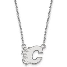 NHL Calgary Flames Small Necklace - Silver