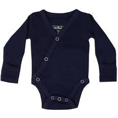 L'ovedbaby Organic Kimono Bodysuit - Navy (OR339n)