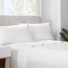 Serta Simply Clean Bed Sheet White