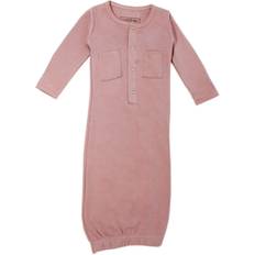 L'ovedbaby Organic Gown - Mauve (OR442m)