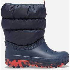 Crocs Crocs Kid's Classic Neo Puff Boot - Navy