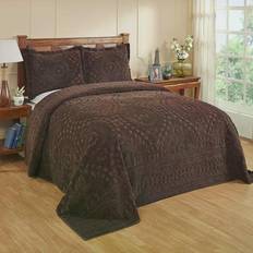 Better trends Rio Bedspread Brown (279.4x205.74)