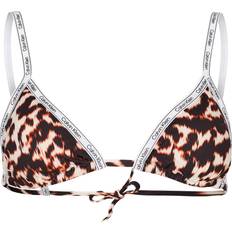 M - Polyester Bikinier Calvin Klein Triangle Bikini Top - Animal