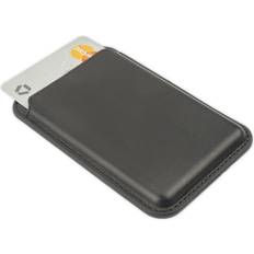 Mobiletuier 4smarts UltiMag Magnetisk Kortholder Anti RFID MagSafe Kompatibel Sort