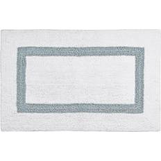 Better trends Hotel Collection Bath Rug 2 pcs Blue, White 17x24"